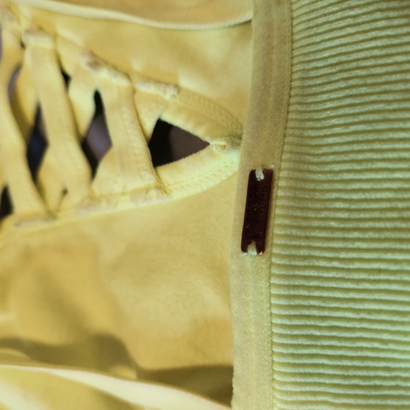 Pink yellow tank top - Picture 2 of 2